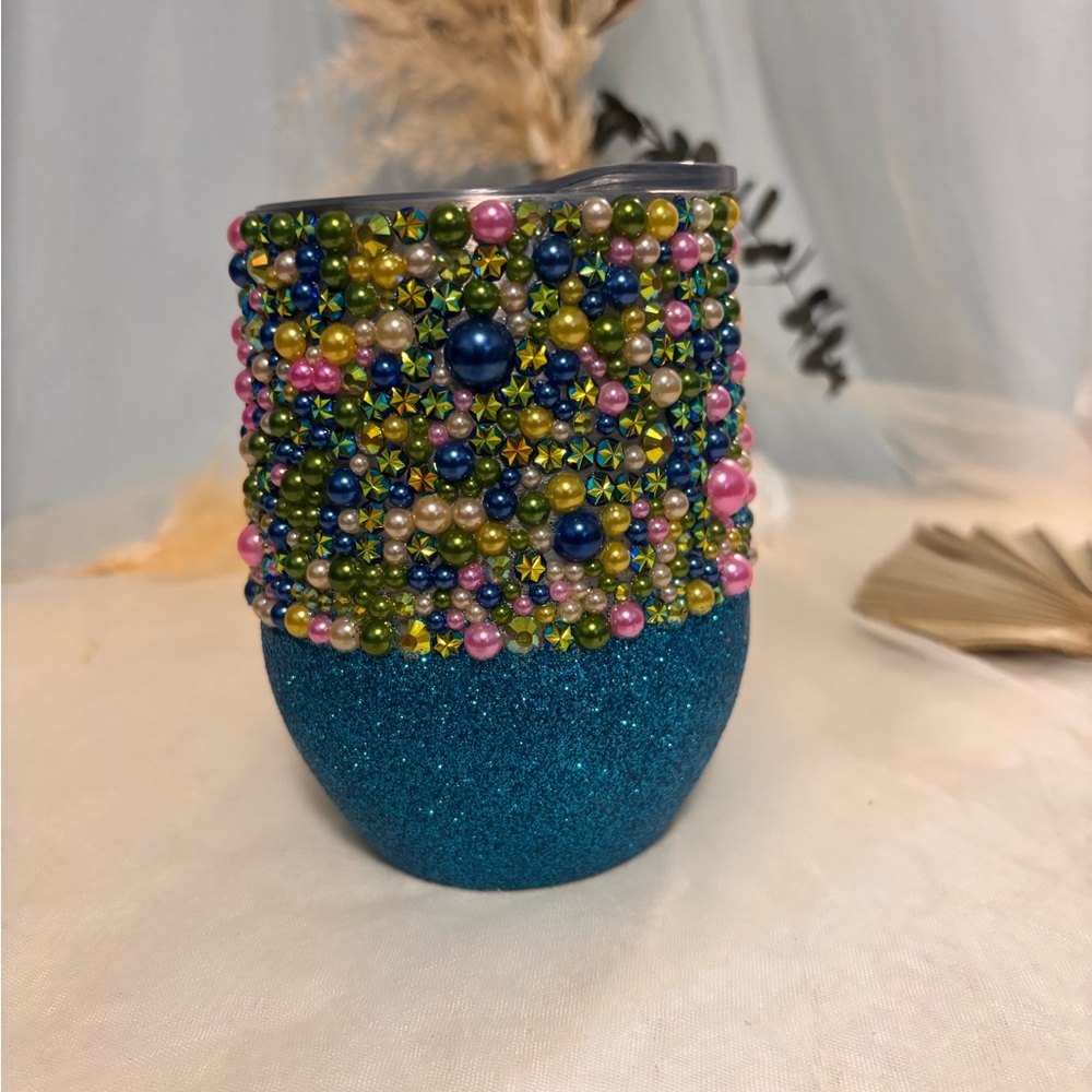 Colorful Wine Glass